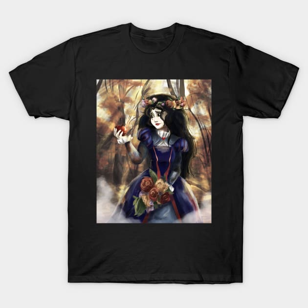 Snow White T-Shirt by JuliaMaiDesigns